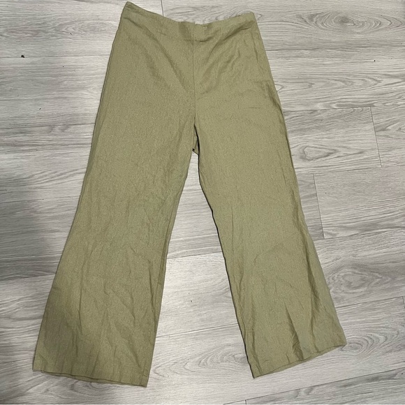 Avec Les Filles Pants - Avec Les Filles Wide Leg Linen-Blend Pant. New